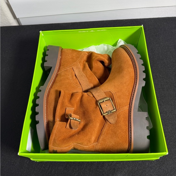 Sam Edelman Shoes - NWT Sam Edelman Kinsley Brown Suede Ankle Boots, Size 11 New